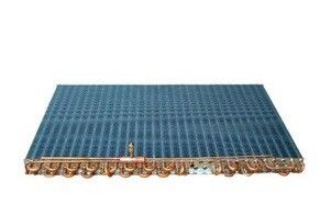 Plate Type Aluminum Fin Heat Exchanger / Copper Fin Heat Exchanger for AC